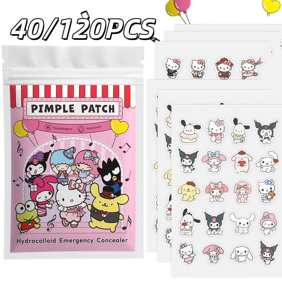 Skincare The Originote - 40/120PCS Hello Kitty acne patch, hydrogel