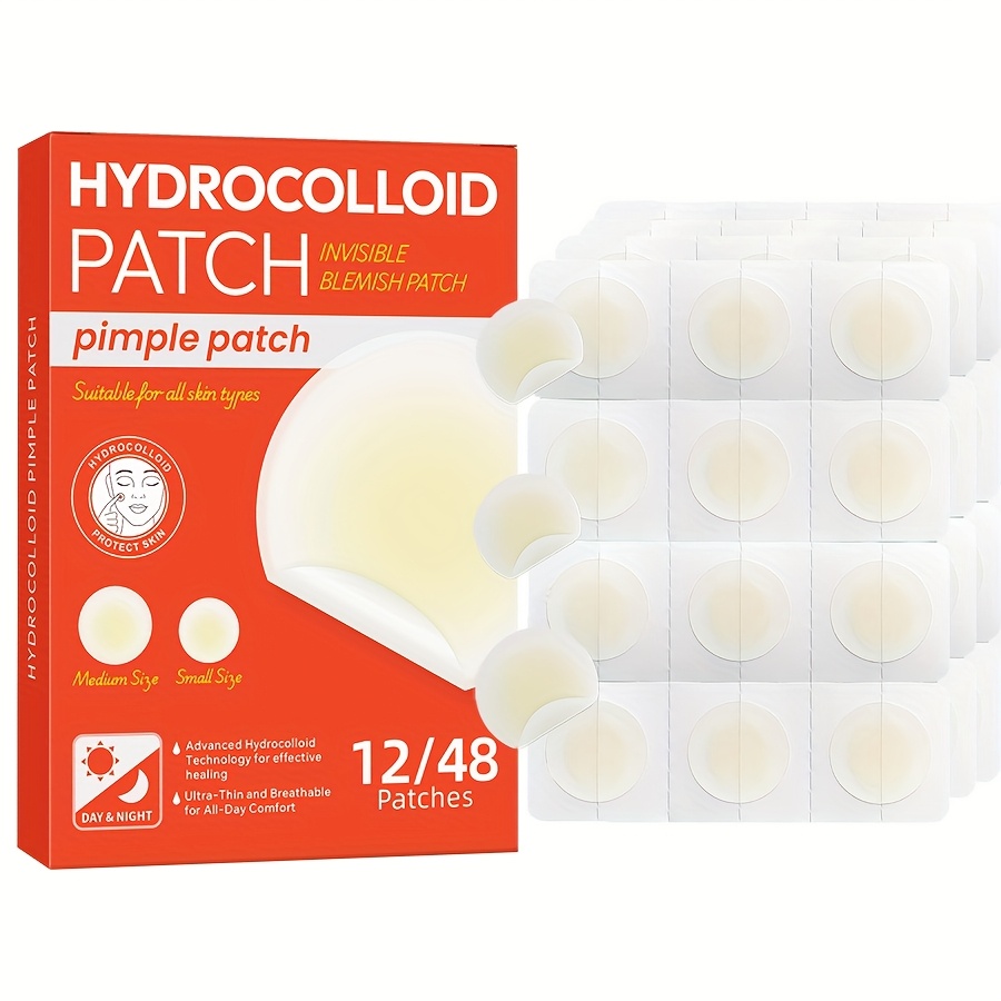 Skincare The Originote - 48 PCS Hydrocolloid Acne Patches Provide