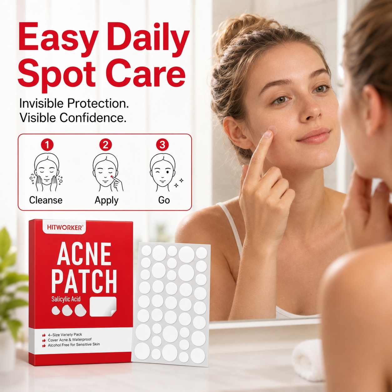 Hydrocolloid Acne Patches, 510 - Skincare The Originote review and price