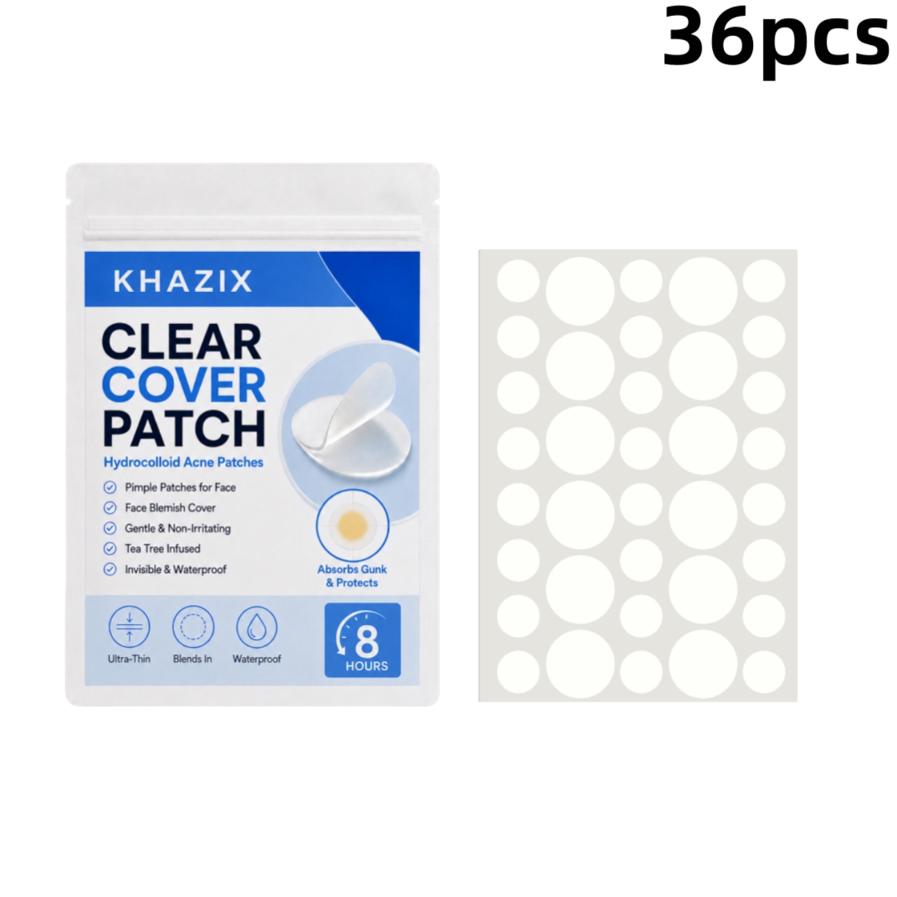 36pcs Transparent Pimple Patch - Skincare The Originote review and price