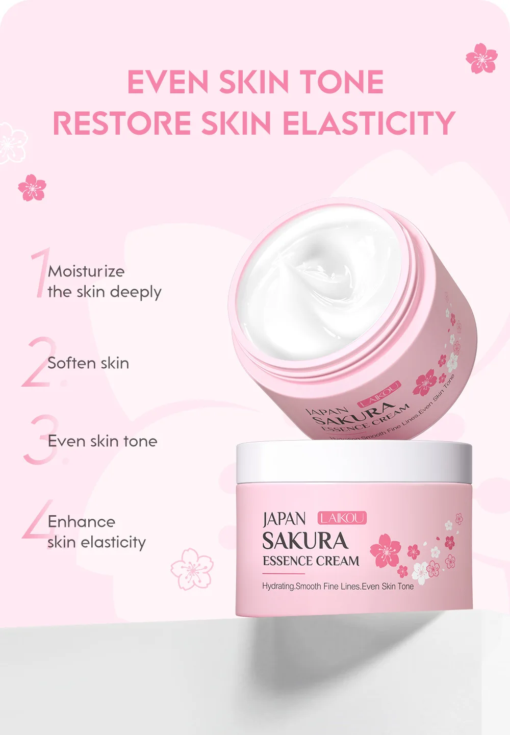 LAIKOU Japan Sakura Essence Cr - Skincare Vitamin C review and price